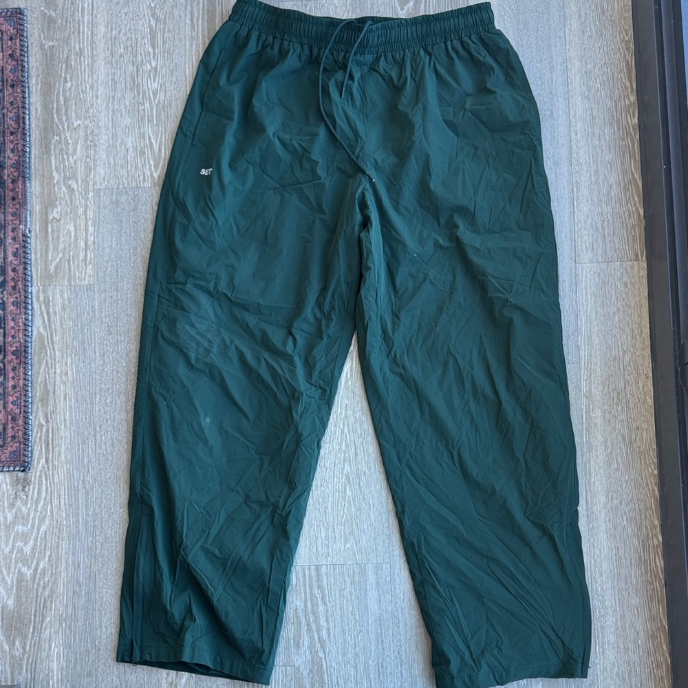SET Active Nylon Zip Track Pants Hideaway